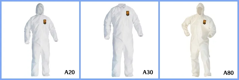 KleenGuard disposable Coveralls